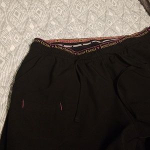 Heartsoul black scrub pants